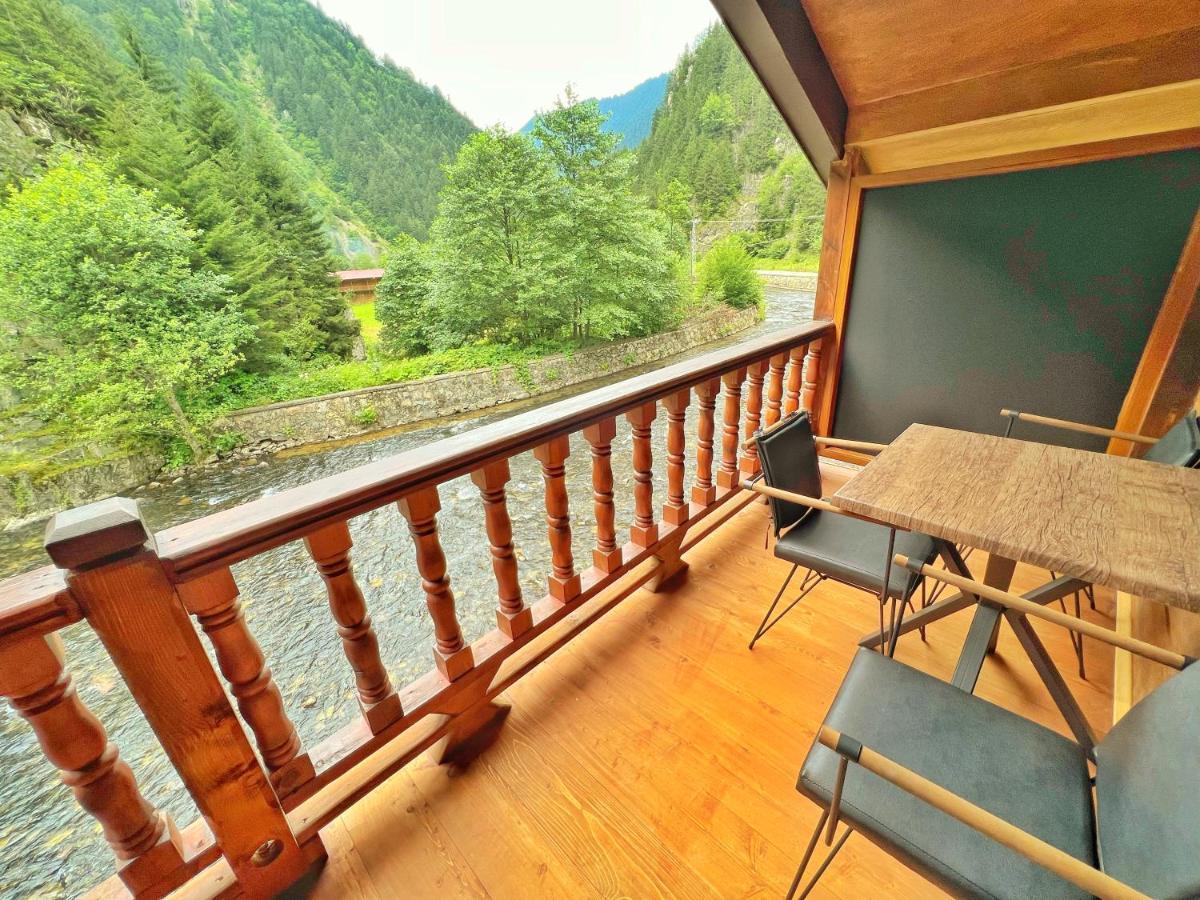 Raha Villa Bungalow Uzungöl Esterno foto